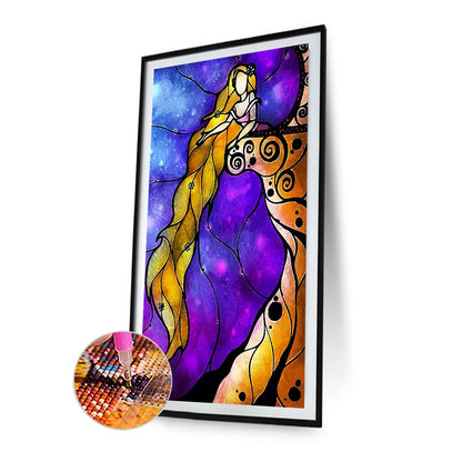 Long Hair Princess - Full Square Drill Diamond Painting 30*50CM