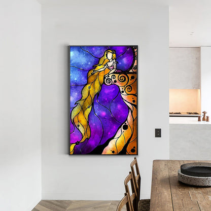 Long Hair Princess - Full Square Drill Diamond Painting 30*50CM