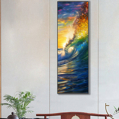 Beach Waves - Full Round Drill Diamond Painting 30*90CM