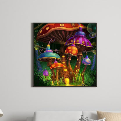 Mushroom - Full Square Drill Diamond Painting 50*50CM