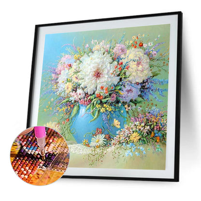 Classical Vase - Full Round Drill Diamond Painting 60*60CM