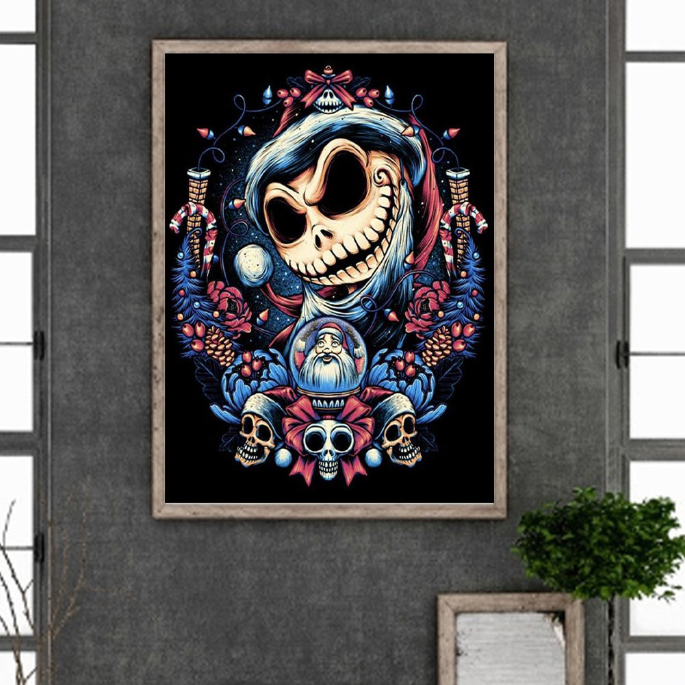 Corpse Bride And Skull - Full Square Drill Diamond Painting 40*50CM