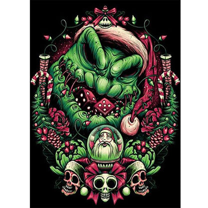 Corpse Bride And Skull - Full Square Drill Diamond Painting 40*50CM