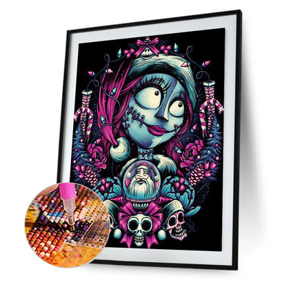 Corpse Bride And Skull - Full Square Drill Diamond Painting 40*50CM