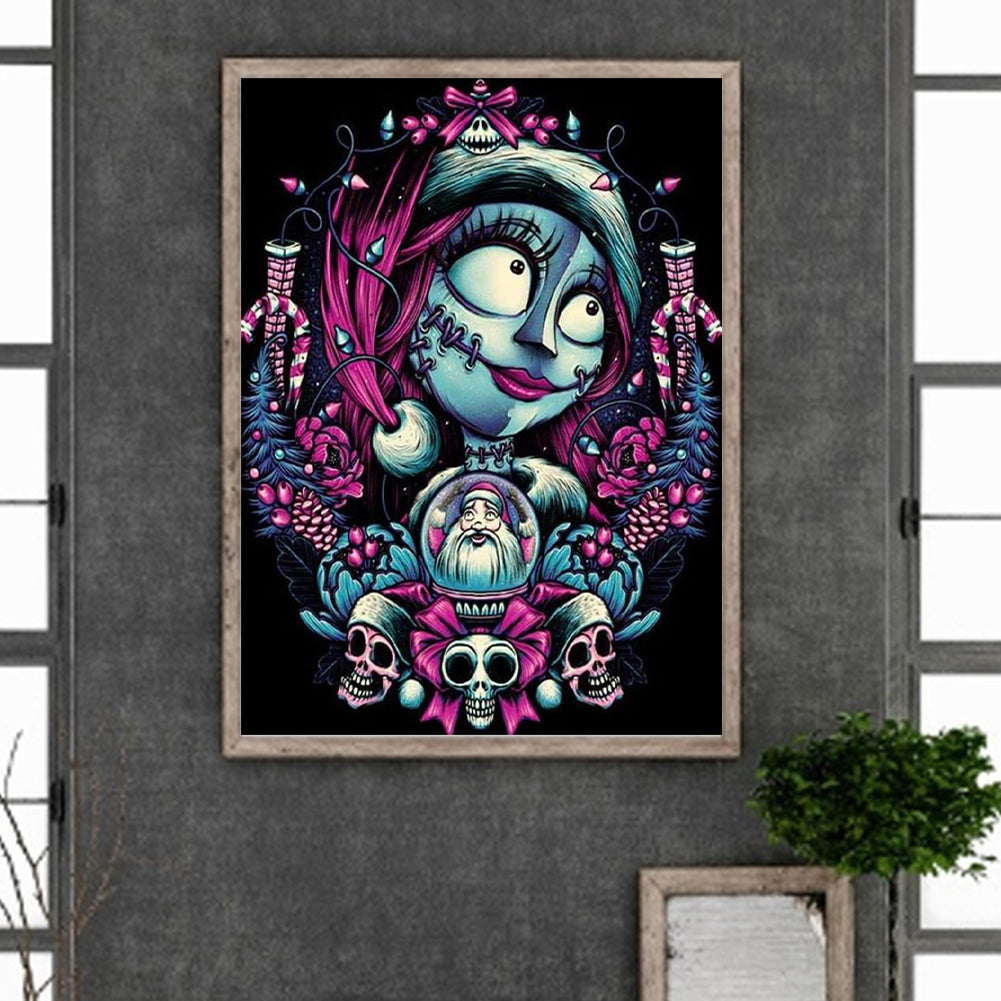 Corpse Bride And Skull - Full Square Drill Diamond Painting 40*50CM