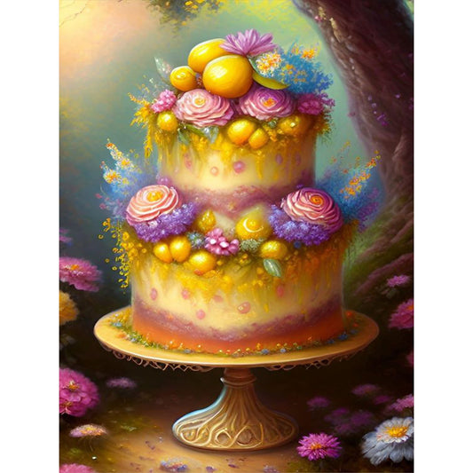 Princess Dessert - Full Round Drill Diamond Painting 30*40CM