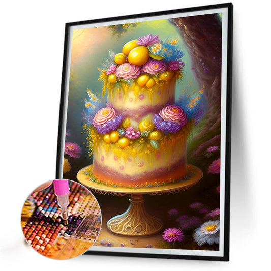 Princess Dessert - Full Round Drill Diamond Painting 30*40CM