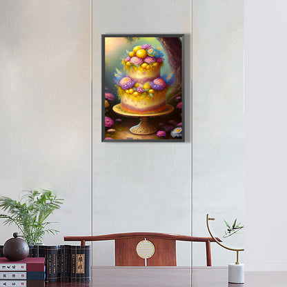 Princess Dessert - Full Round Drill Diamond Painting 30*40CM