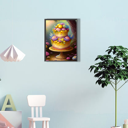 Princess Dessert - Full Round Drill Diamond Painting 30*40CM