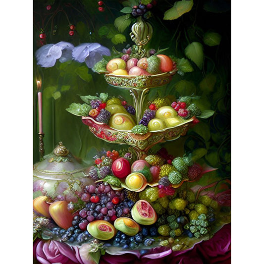 Princess Dessert - Full Round Drill Diamond Painting 30*40CM