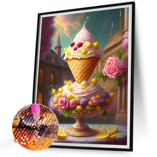 Princess Dessert - Full Round Drill Diamond Painting 30*40CM