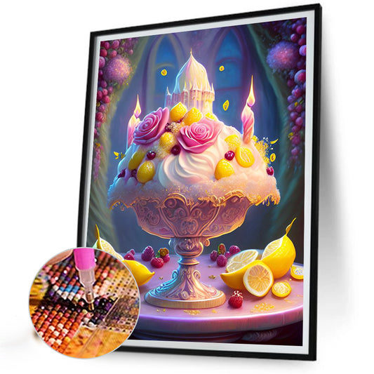 Princess Dessert - Full Round Drill Diamond Painting 30*40CM