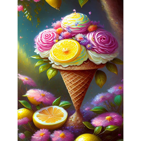 Princess Dessert - Full Round Drill Diamond Painting 30*40CM