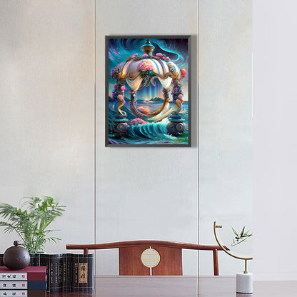 Gazebo - Full Round Drill Diamond Painting 30*40CM