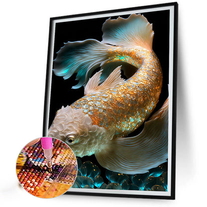 Colorful Fish - Full Round Drill Diamond Painting 30*40CM