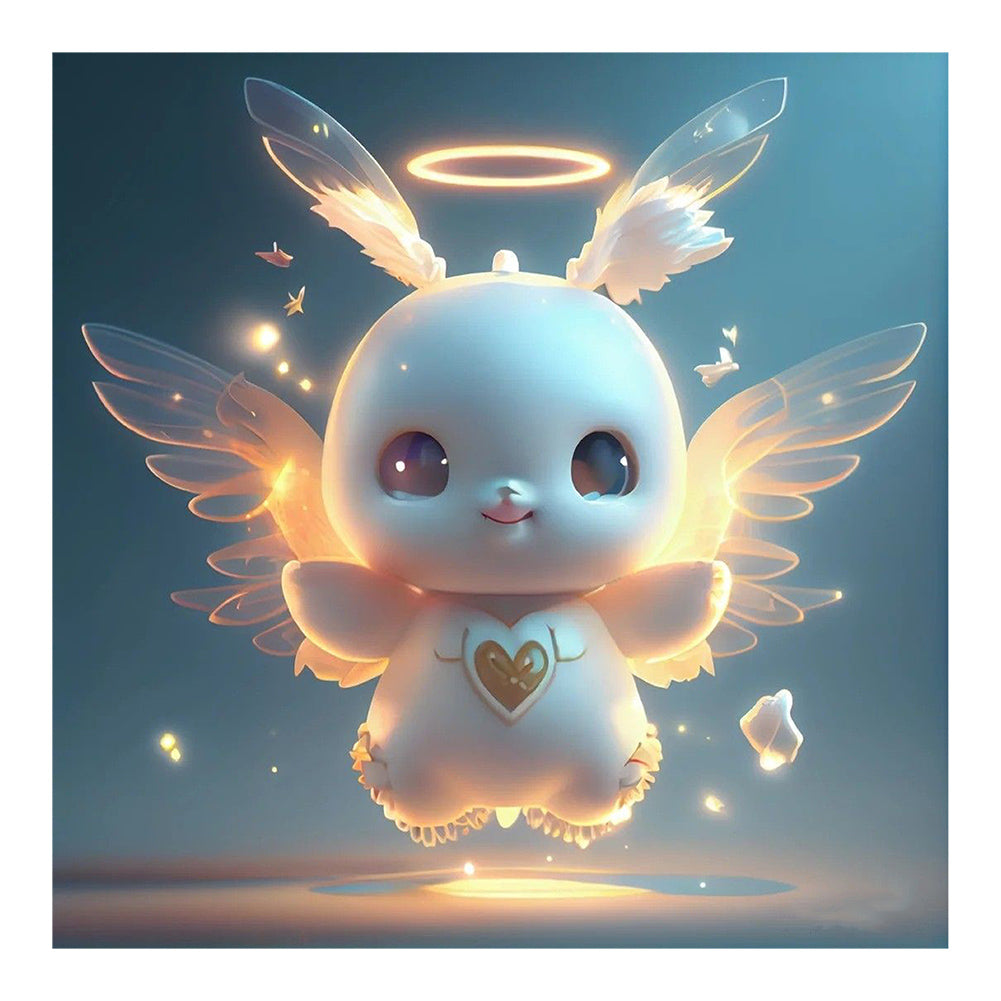 Angel Bunny - Full Round Drill Diamond Painting 30*30CM