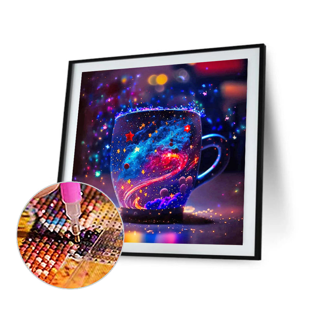 Star Cup - Full Round Drill Diamond Painting 30*30CM