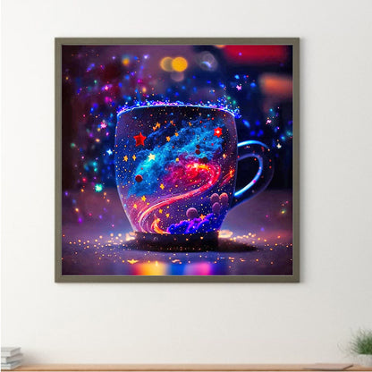 Star Cup - Full Round Drill Diamond Painting 30*30CM