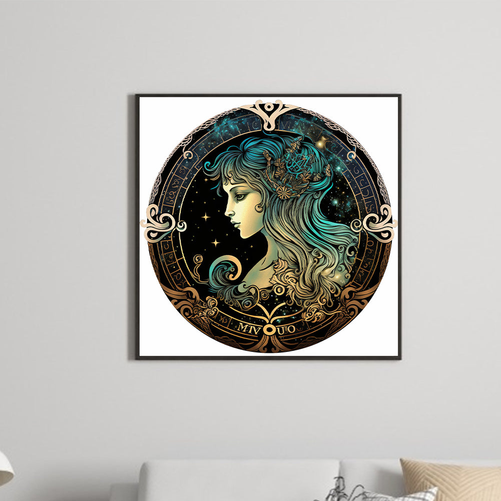 Twelve Constellations - Full Round Drill Diamond Painting 30*30CM