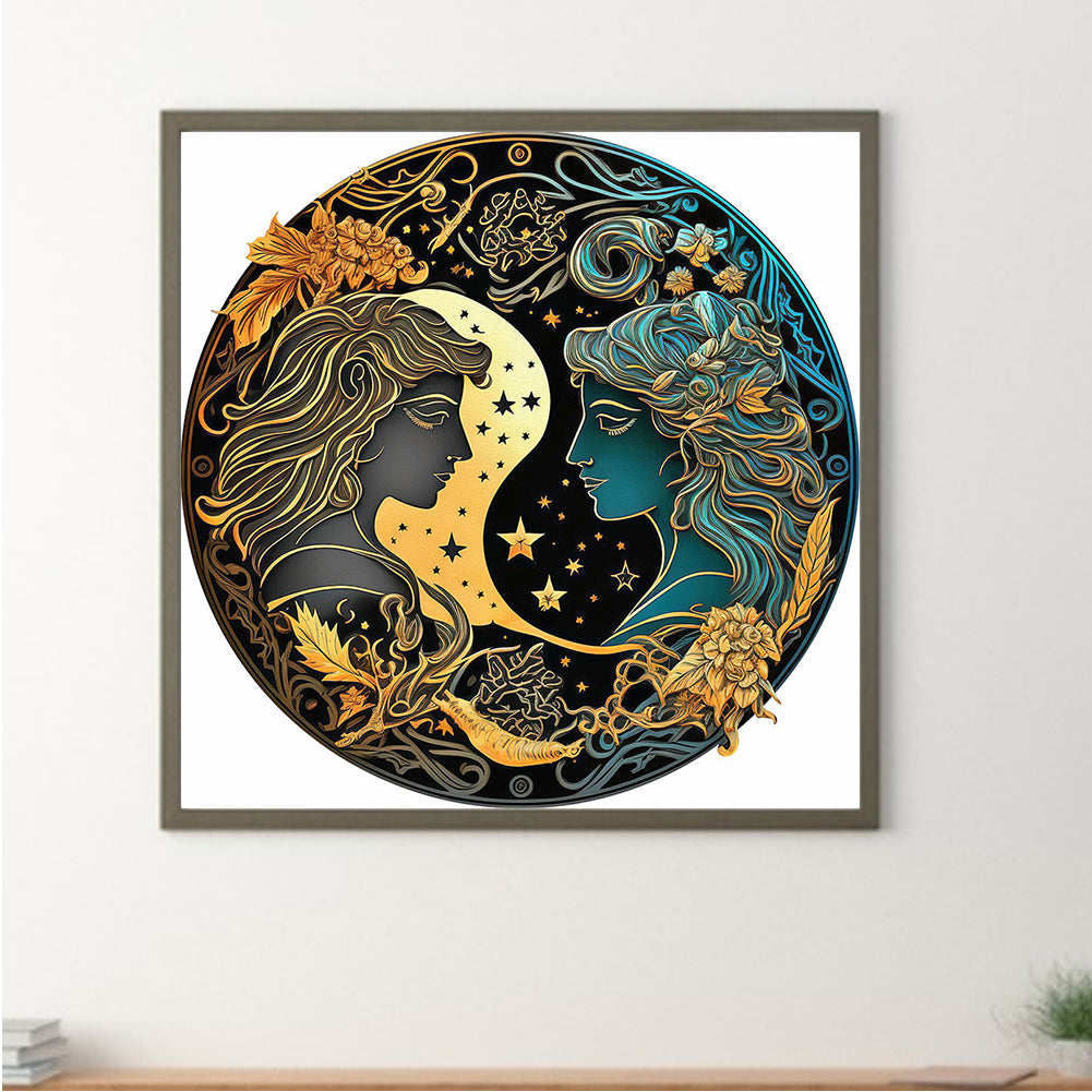 Twelve Constellations - Full Round Drill Diamond Painting 30*30CM