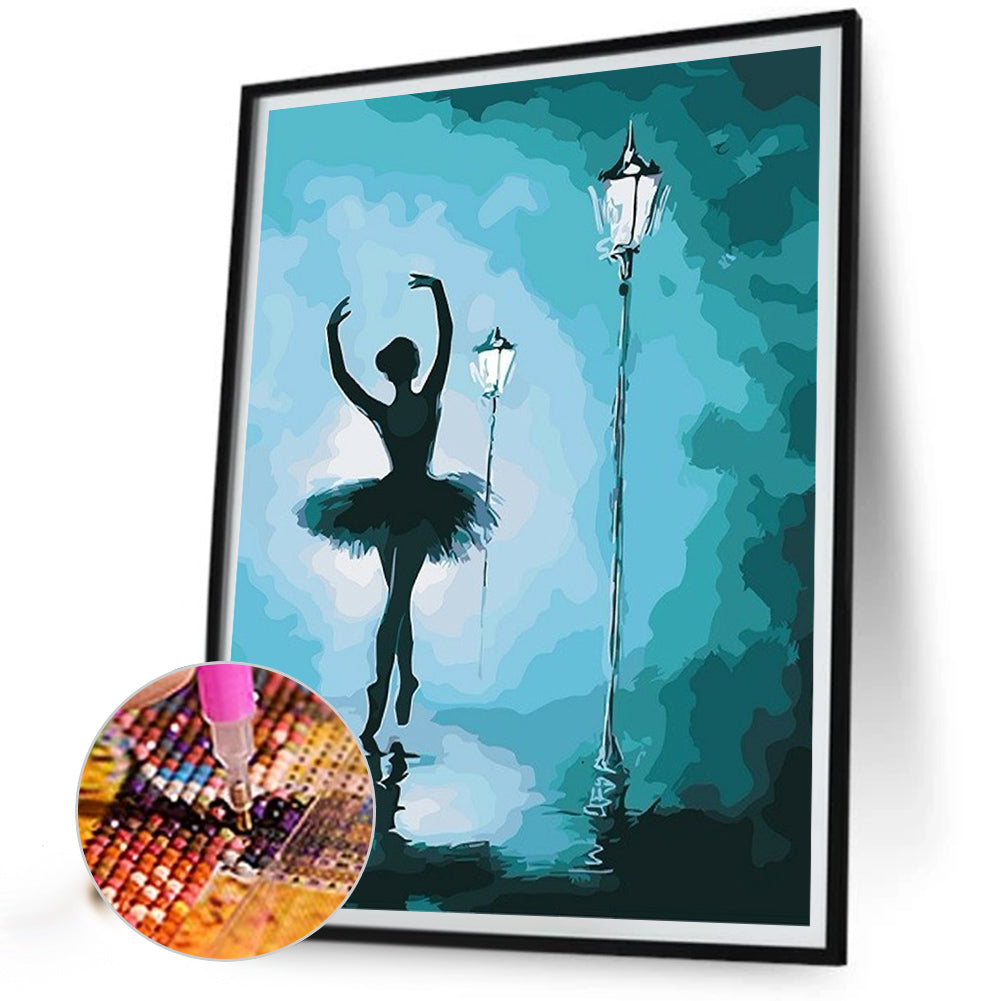 Ballet Girl - Full Round Drill Diamond Painting 30*40CM