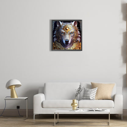 Armor Wolf - Full Round Drill Diamond Painting 30*30CM