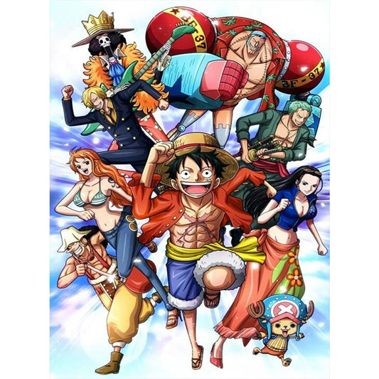 One Piece - Full Round Drill Diamond Painting 40*60CM