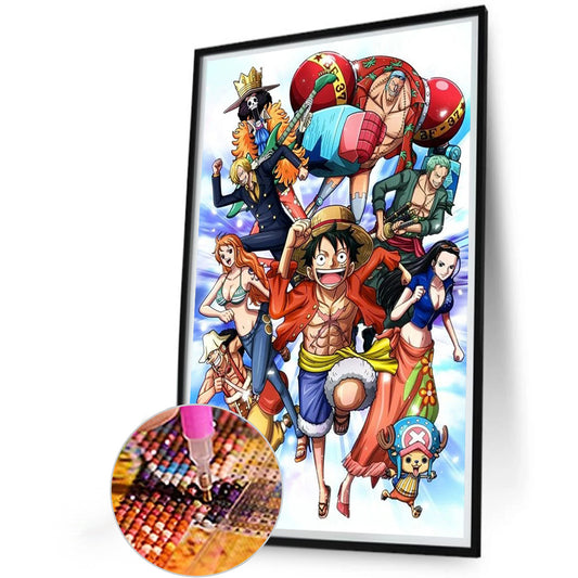 One Piece - Full Round Drill Diamond Painting 40*60CM