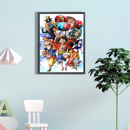 One Piece - Full Round Drill Diamond Painting 40*60CM