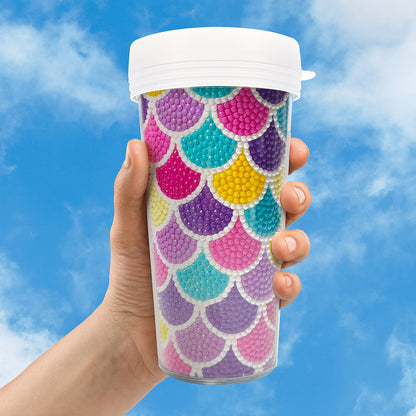 DIY Crystal Diamond Water Bottle Leak Proof BPA Free for Fitness Sports Outdoors