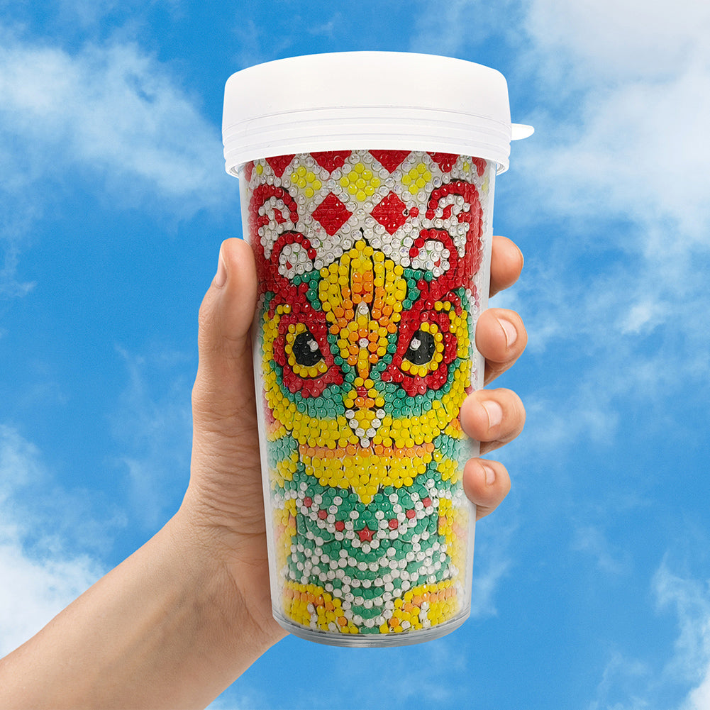 DIY Crystal Diamond Water Bottle Leak Proof BPA Free for Fitness Sports Outdoors