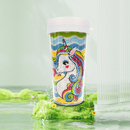 DIY Crystal Diamond Water Bottle Leak Proof BPA Free for Fitness Sports Outdoors