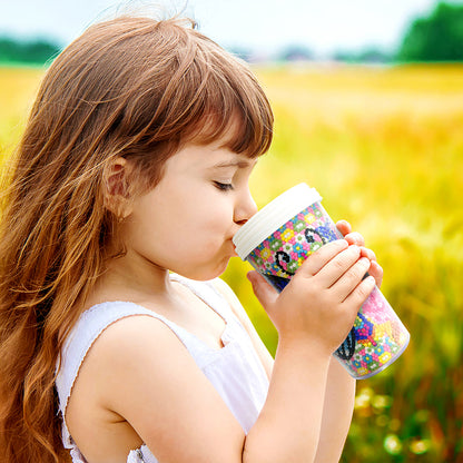 DIY Crystal Diamond Water Bottle Leak Proof BPA Free for Fitness Sports Outdoors