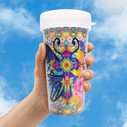 DIY Crystal Diamond Water Bottle Leak Proof BPA Free for Fitness Sports Outdoors