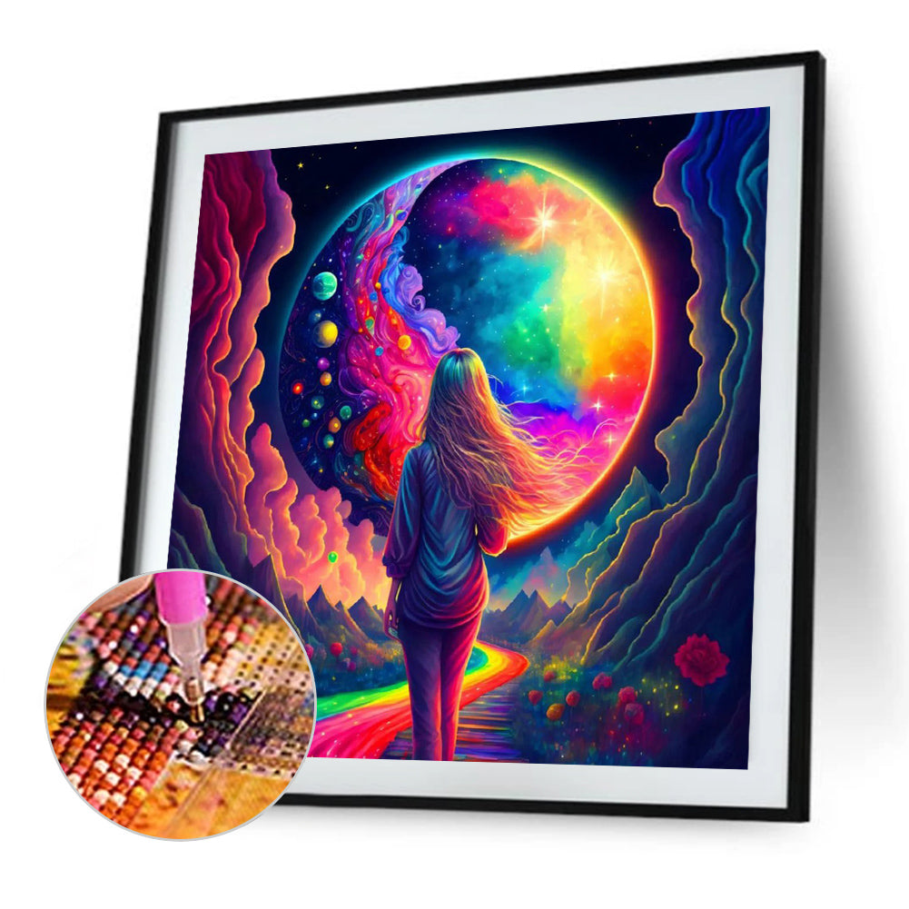 Colorful World - Full Round Drill Diamond Painting 40*40CM
