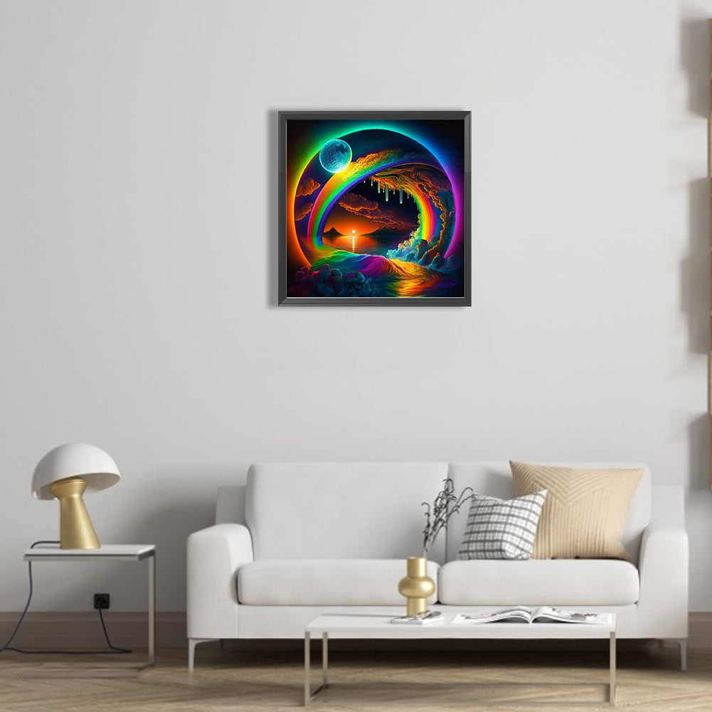 Colorful World - Full Round Drill Diamond Painting 40*40CM