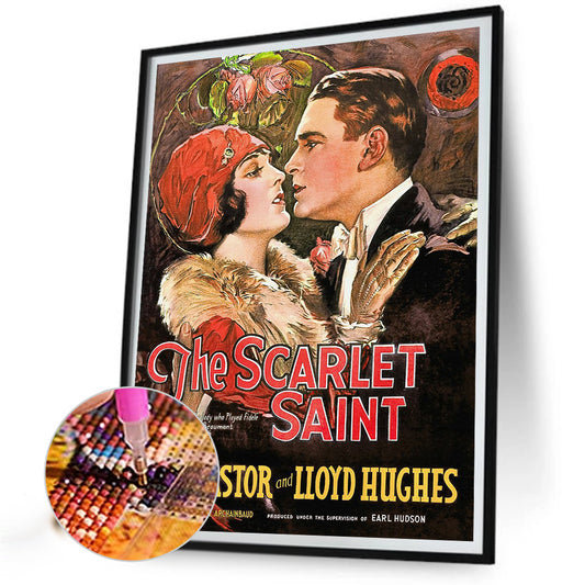 Scarlet Saint - Full Round Drill Diamond Painting 30*40CM