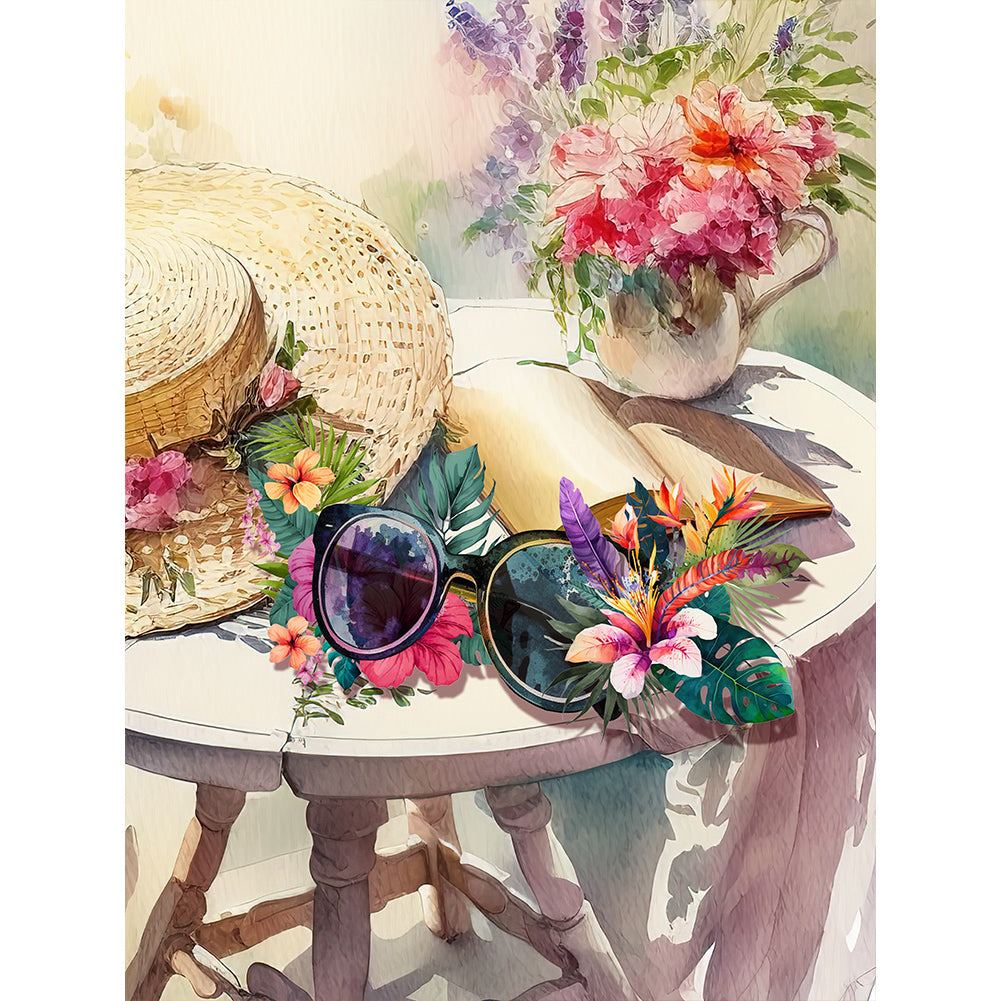 Sunglasses - Full Round Drill Diamond Painting 30*40CM