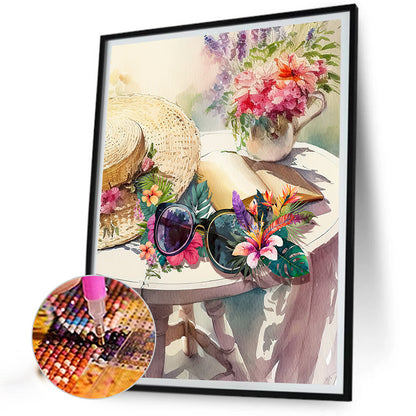 Sunglasses - Full Round Drill Diamond Painting 30*40CM