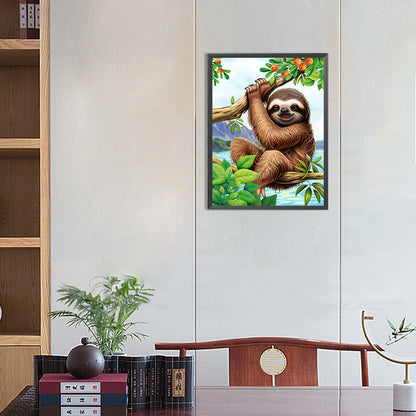 Sloth - Full Round Drill Diamond Painting 30*40CM