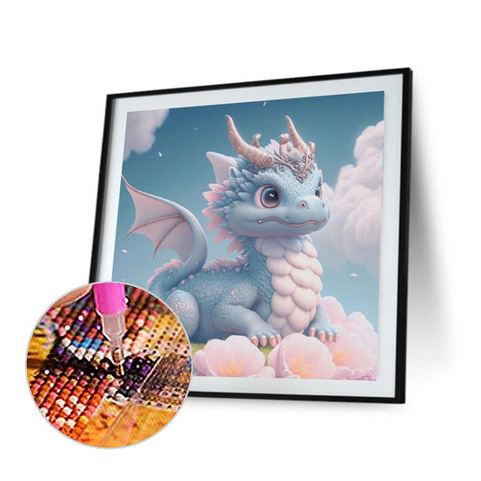Cute Animal - Dragon - Full Square Drill Diamond Painting 40*40CM