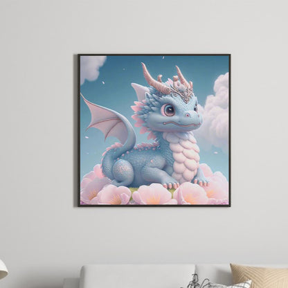 Cute Animal - Dragon - Full Square Drill Diamond Painting 40*40CM
