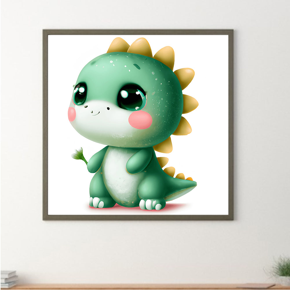 Pink Cute Animals - Full Round Drill Diamond Painting 30*30CM