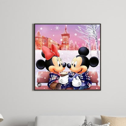 Mickey Mouse - Full Round Drill Diamond Painting 50*50CM