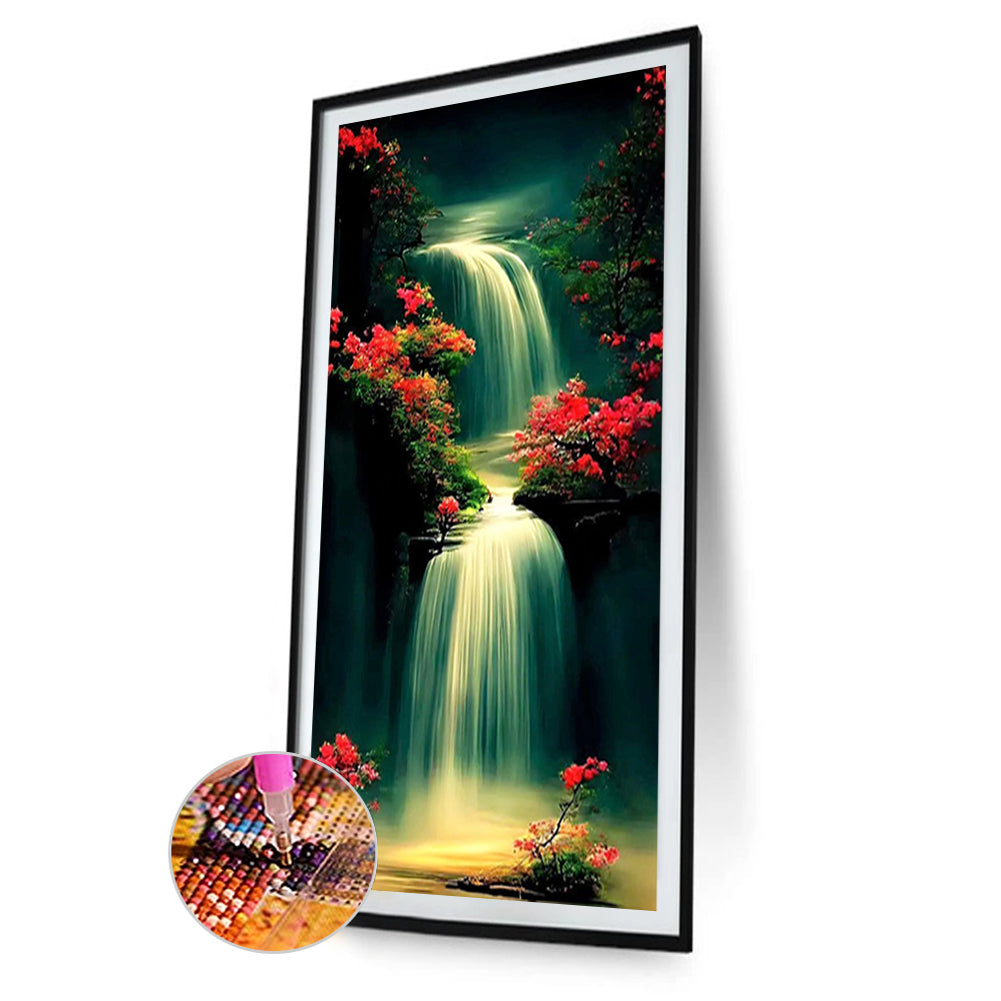 Moonlight Falls - Full Square Drill Diamond Painting 40*70CM