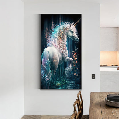 Fantasy Unicorn - Full Round Drill Diamond Painting 40*70CM