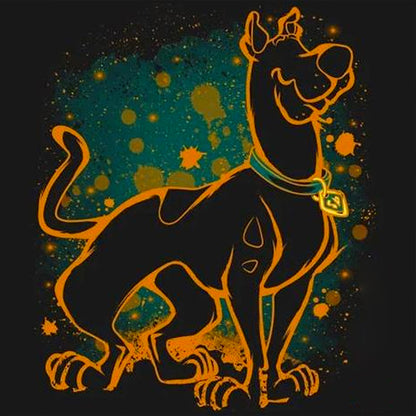 Silhouette Scooby Doo - Full Round Drill Diamond Painting 30*30CM