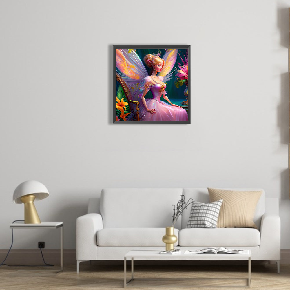 Fairy Fairy - Full Round Drill Diamond Painting 40*40CM