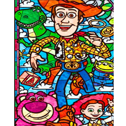 Toy Story - Full Round Drill Diamond Painting 40*50CM