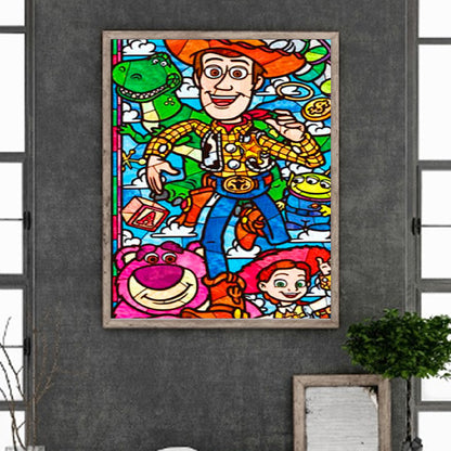 Toy Story - Full Round Drill Diamond Painting 40*50CM
